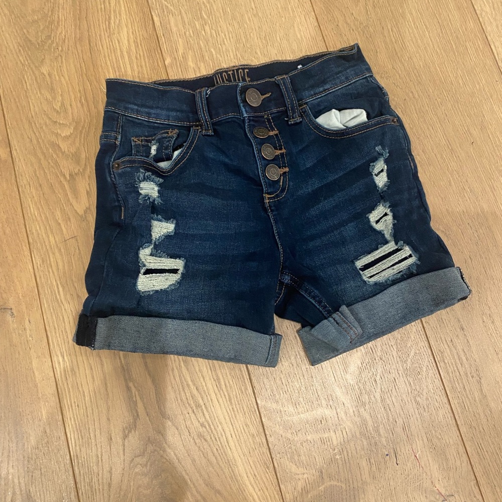JUSTICE Vintage Girls Jean Shorts